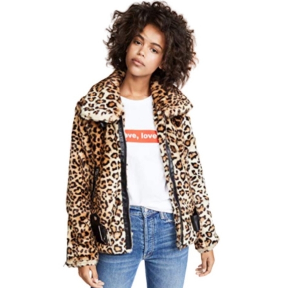 BLANK NYC Note To Self Faux Fur Moto Jacket NEW - Picture 7 of 13